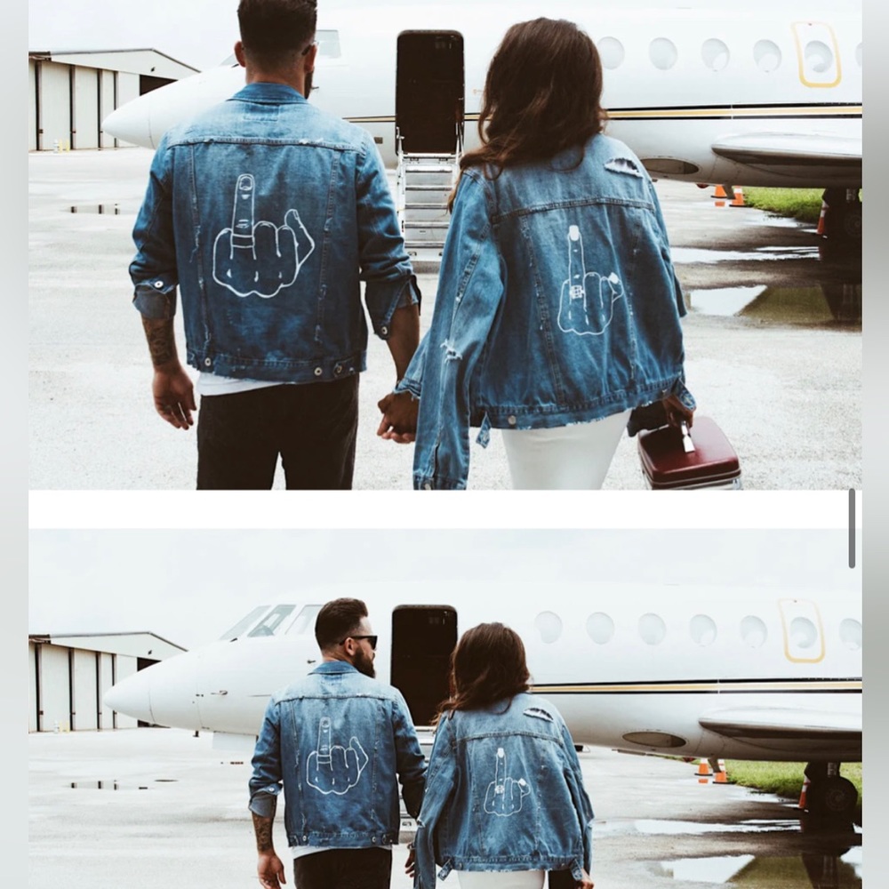 Oversized Engaged Jean Jacket